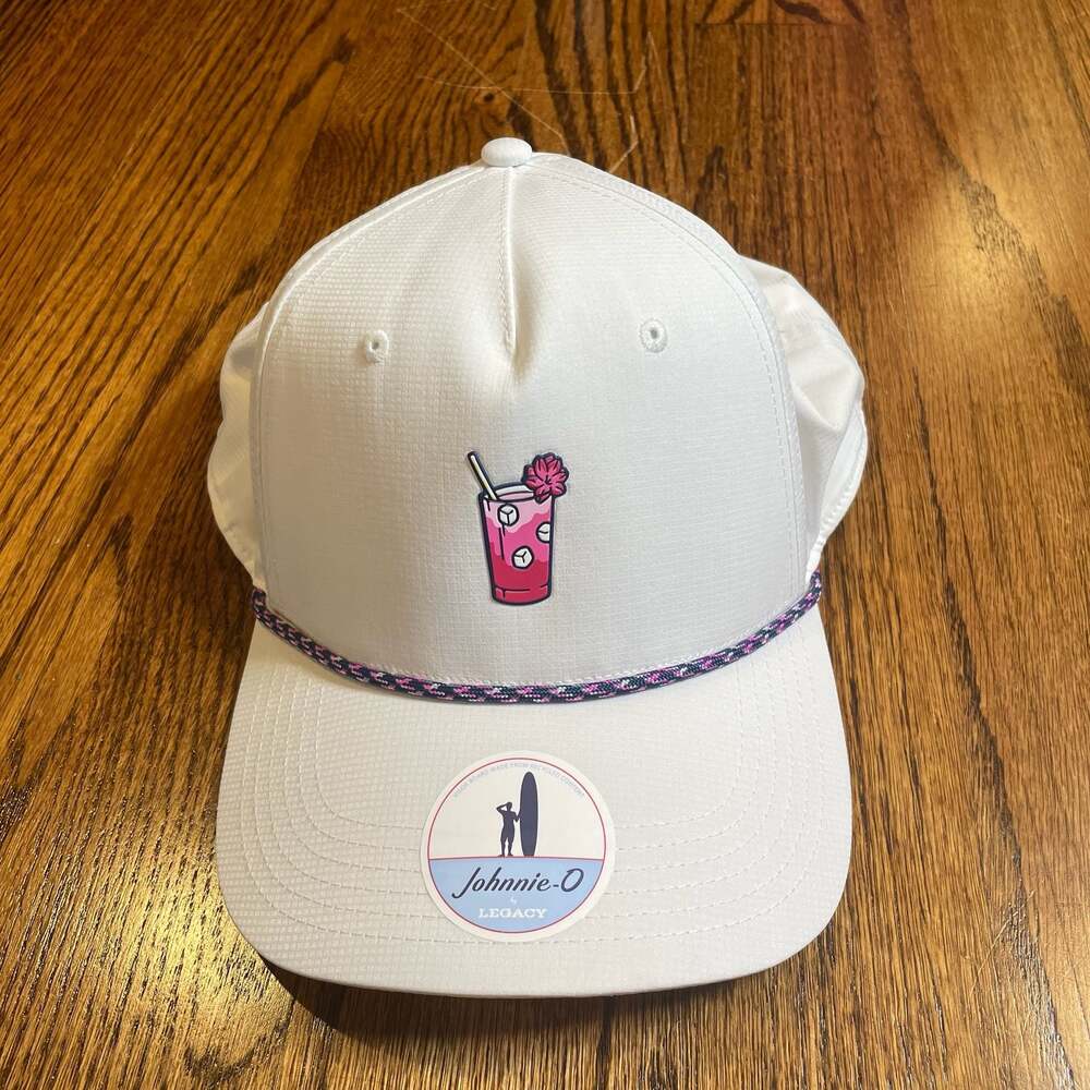 johnnie-O Azalea Cocktail Performance Rope Hat